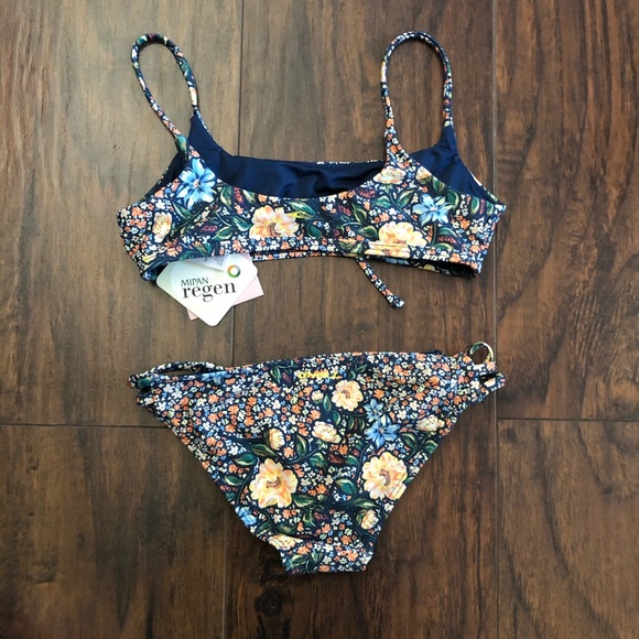 O’Neill Girls Boquette Keyhole Bralette Swim Set - Picture 7 of 8